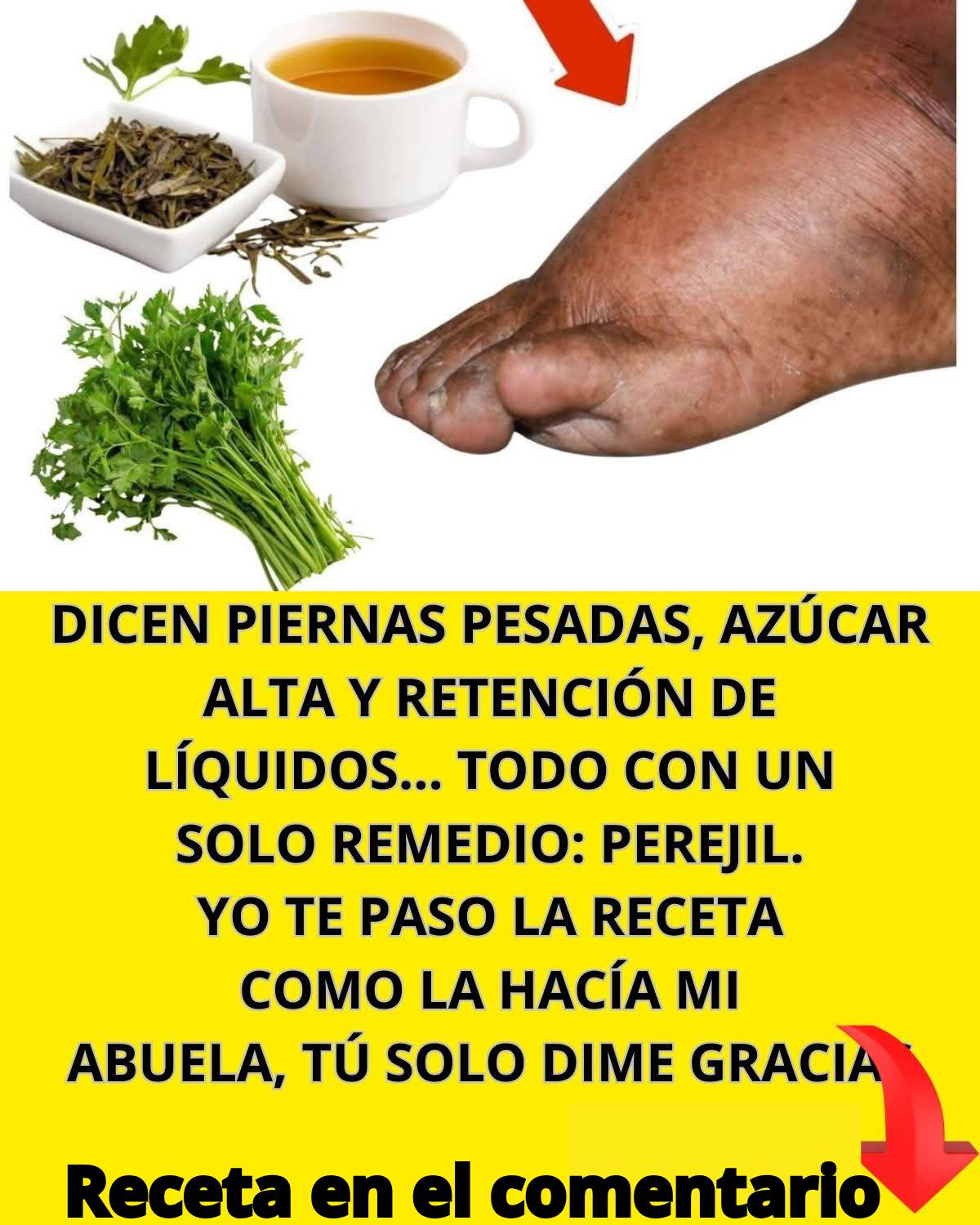 Infusión de Perejil