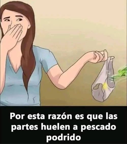 Ilustración sobre olores en la zona íntima