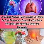 Bebida Natural para Limpiar Tus Pulmones y Aliviar Molestias Respiratorias