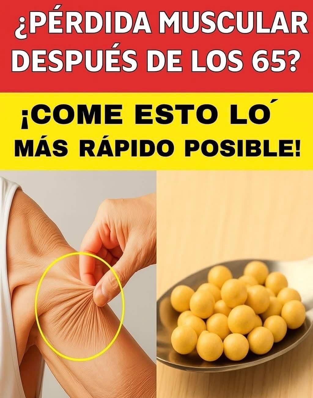 Suplementos para prevenir la pérdida muscular