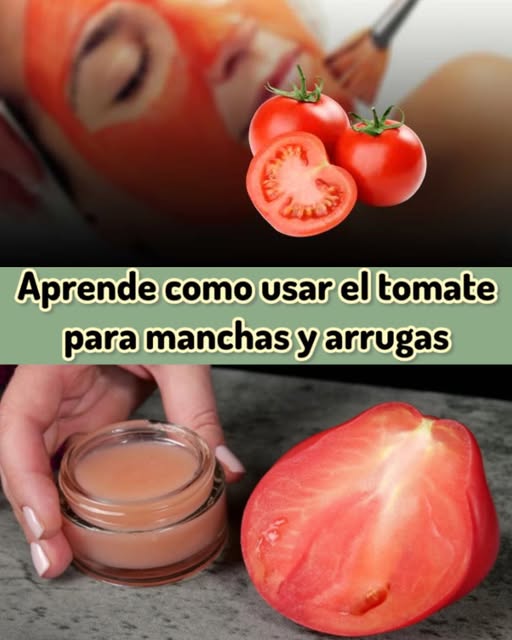 Remedio natural de tomate para la piel