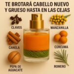 Tónico Capilar Natural para el Crecimiento del Cabello: Receta y Beneficios