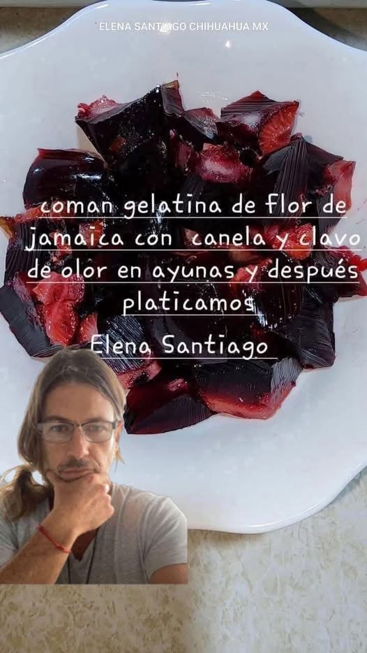 Gelatina de Flor de Jamaica