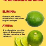 Los Increíbles Beneficios del Té de Cáscara de Limón: Un Aliado Contra la Obesidad y Más