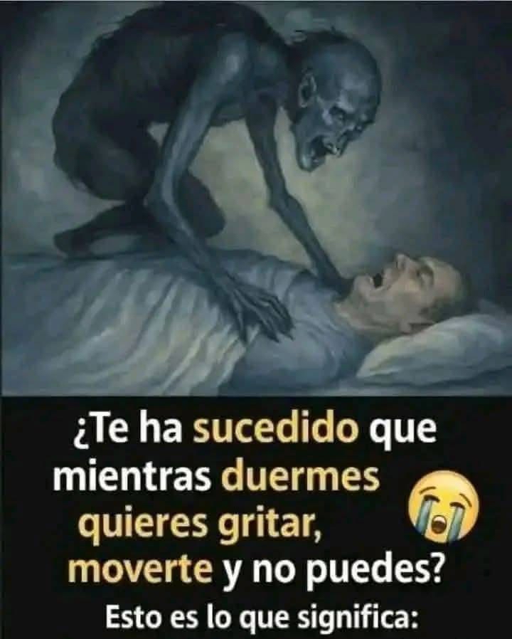 Parálisis del sueño