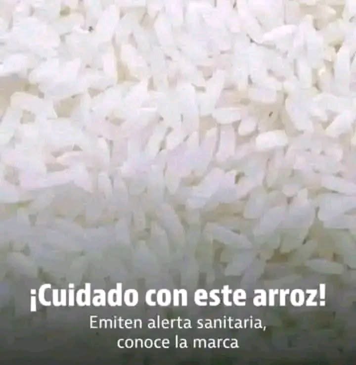 Cuidado con el arroz