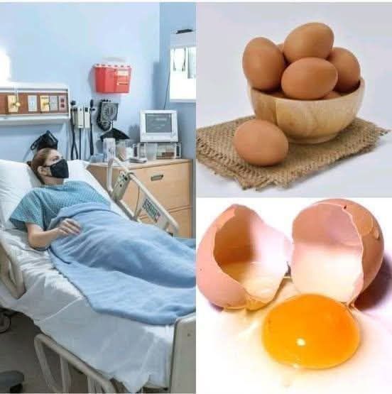 Huevos frescos y saludable