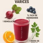 Jugo Natural para Mejorar la Circulación y Combatir las Várices