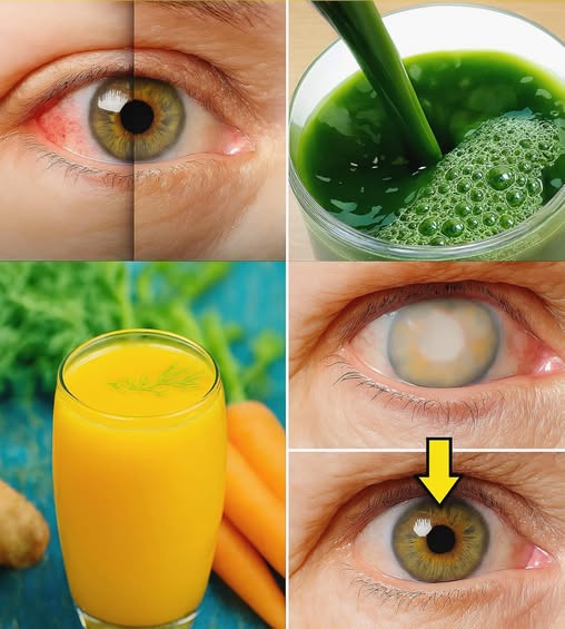 Bebidas naturales para la salud ocular
