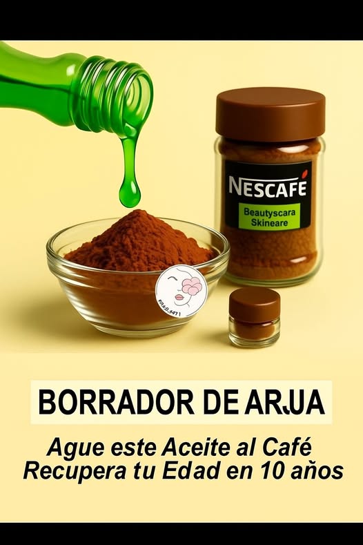 Sérum antiedad con aceite de café