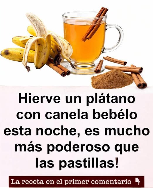 Plátano y canela