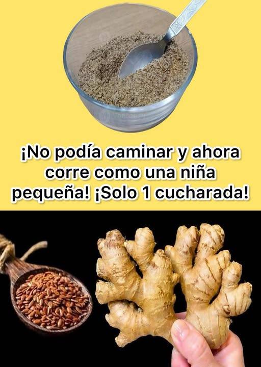 Ingredientes para el remedio natural que mejora la movilidad