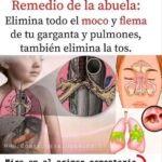Elimina Moco y Flema de tus Pulmones con este Remedio Casero