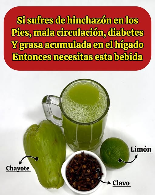 Bebida natural para la salud