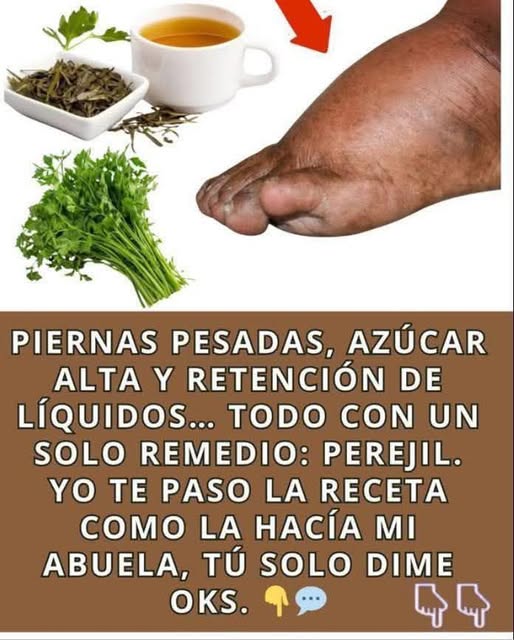 Infusión de Perejil