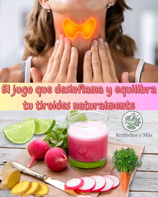 Jugo Natural para la Salud de la Tiroides