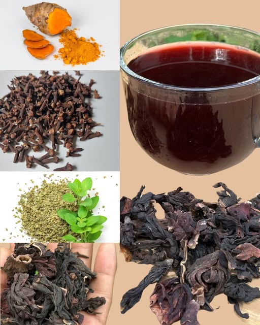 Ingredientes para la infusión natural