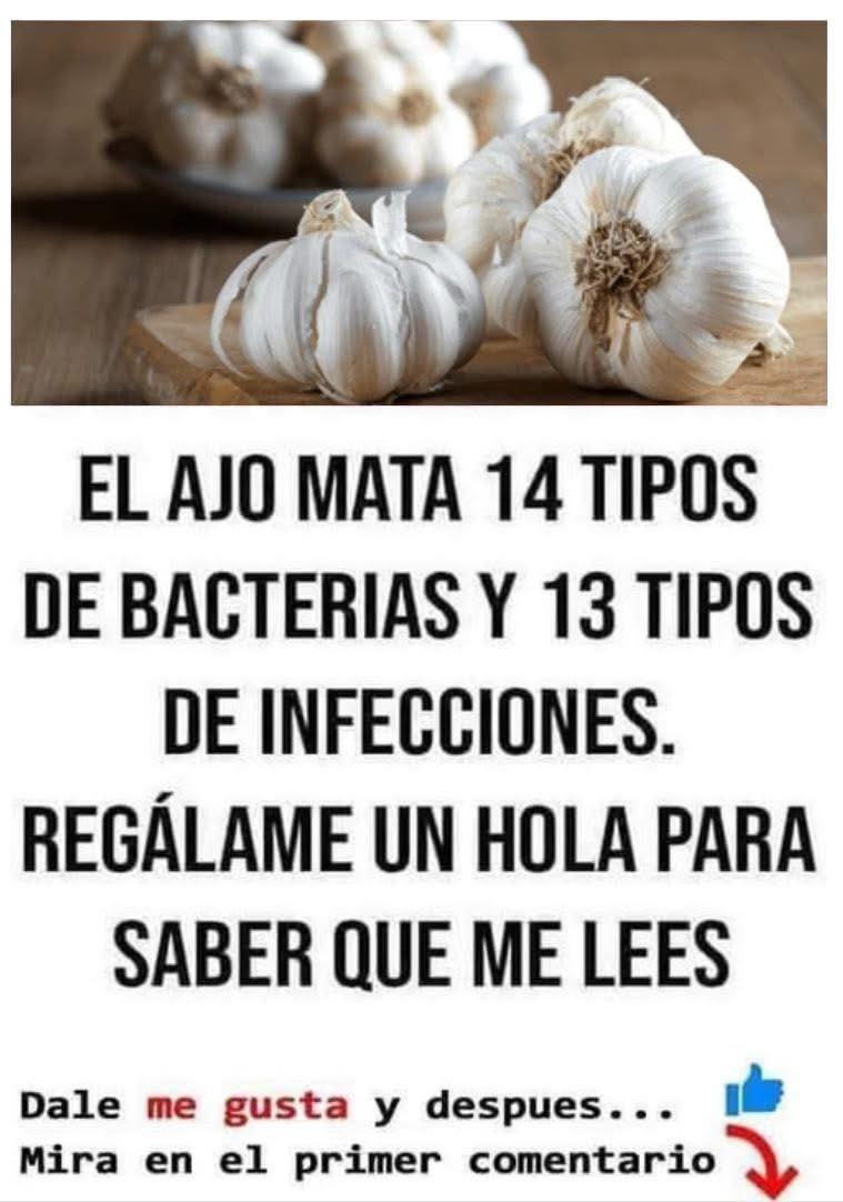 Ajo - Remedio natural