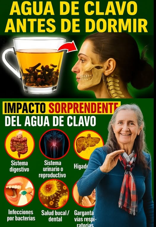 Agua de Clavo de Olor