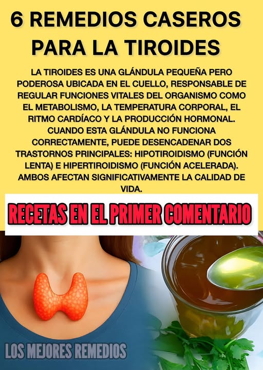 Remedios Caseros para la Tiroides