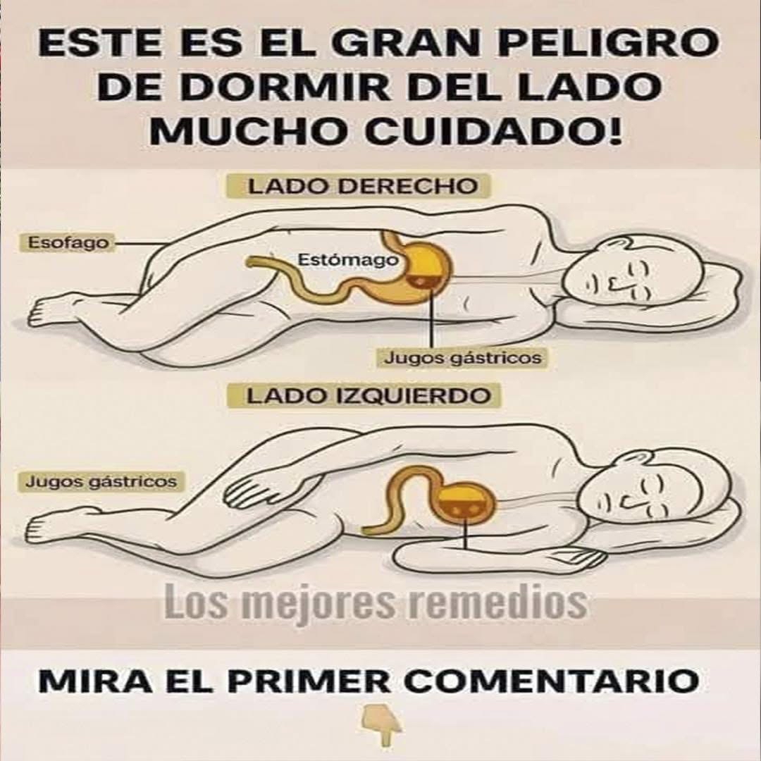 Comparativa de posiciones al dormir: lado derecho vs lado izquierdo
