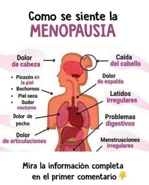 Síntomas de la Menopausia