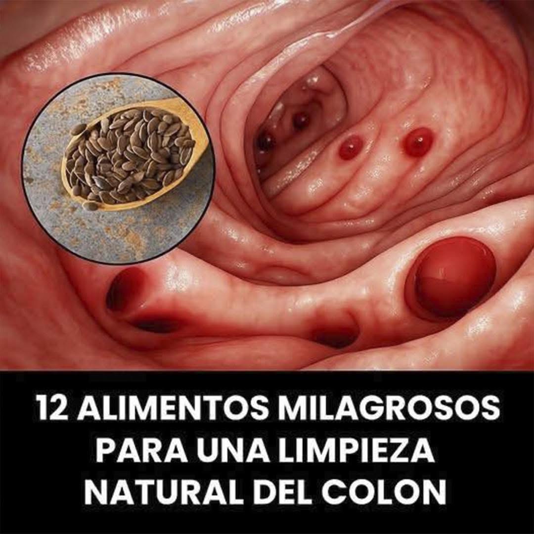 12 alimentos milagrosos para una limpieza natural del colon