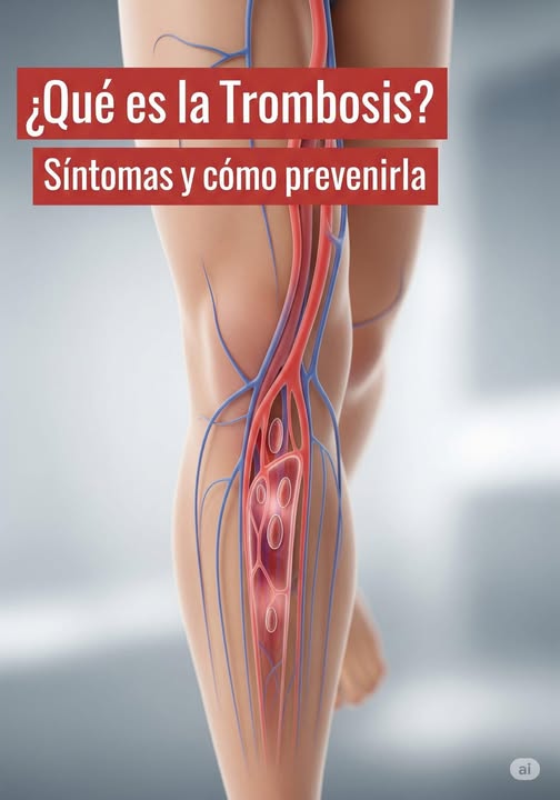 Representación de la trombosis