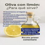 Los Increíbles Beneficios de la Combinación de Aceite de Oliva y Limón