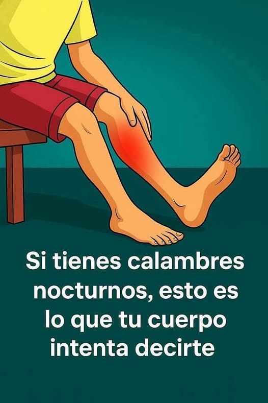 Ilustración de calambres en las piernas