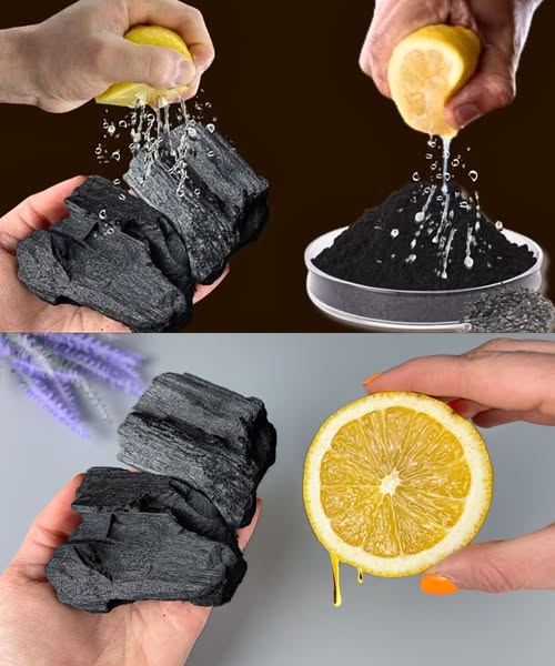 Limón y Carbón Activado