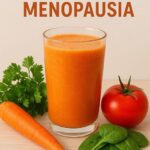 Jugo Natural para la Menopausia: Zanahoria, Perejil, Tomate y Espinacas