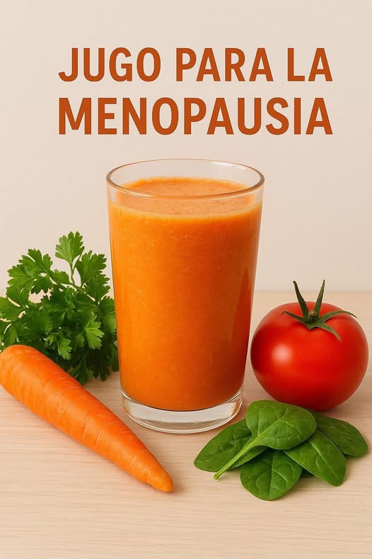 Jugo para la menopausia