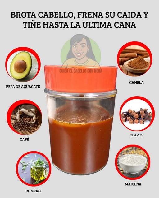 Mezcla Natural para el Cuidado del Cabello