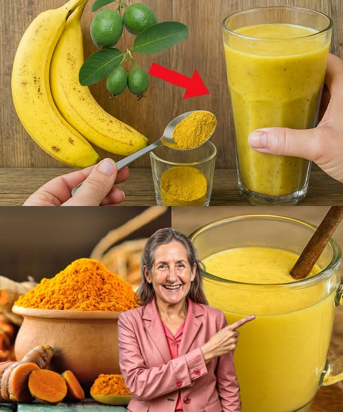 Batido de Cúrcuma y Frutas