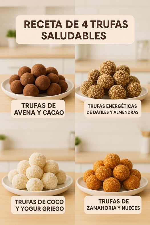 Trufas saludables