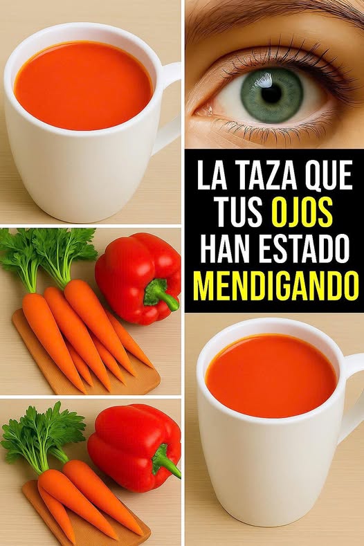 Bebida saludable para la vista