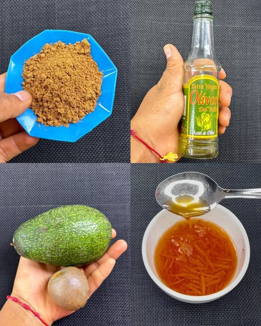 Mezcla de ingredientes naturales para el cuidado de la piel