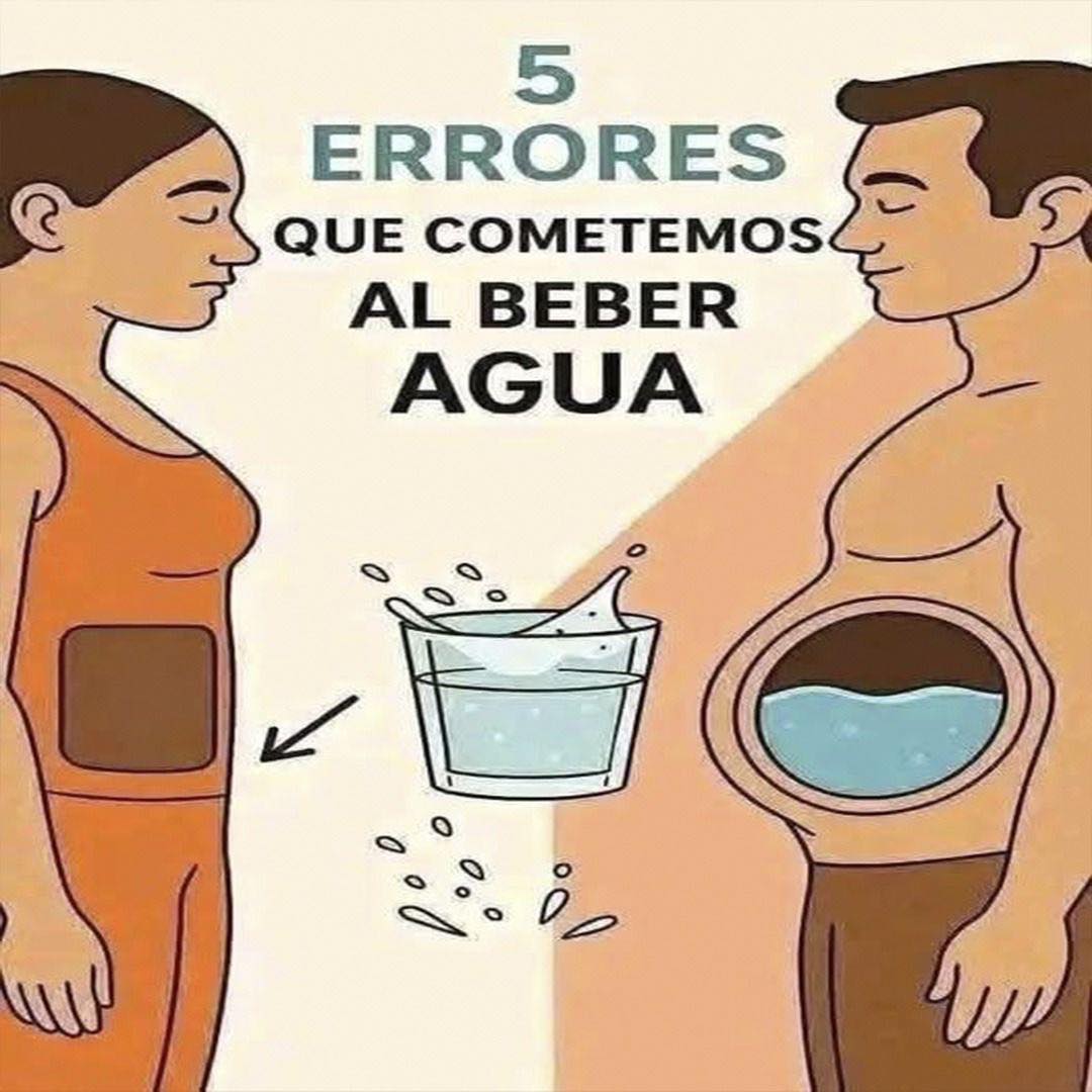 Errores Comunes al Beber Agua