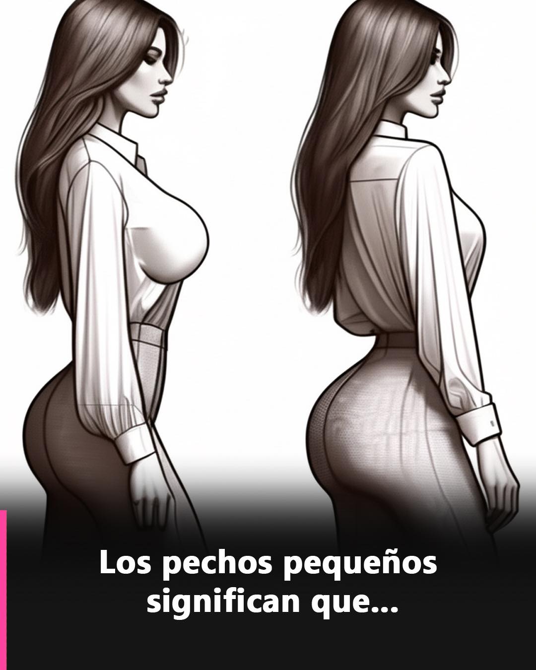 Ilustración de dos personas de perfil
