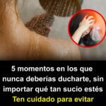 5 Momentos en los que Nunca Deberías Ducharte