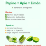 Grandes Aliados para Tu Salud: Pepino, Apio y Limón