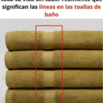 Las Líneas Ocultas en Tus Toallas de Baño: Un Secreto que No Conocías