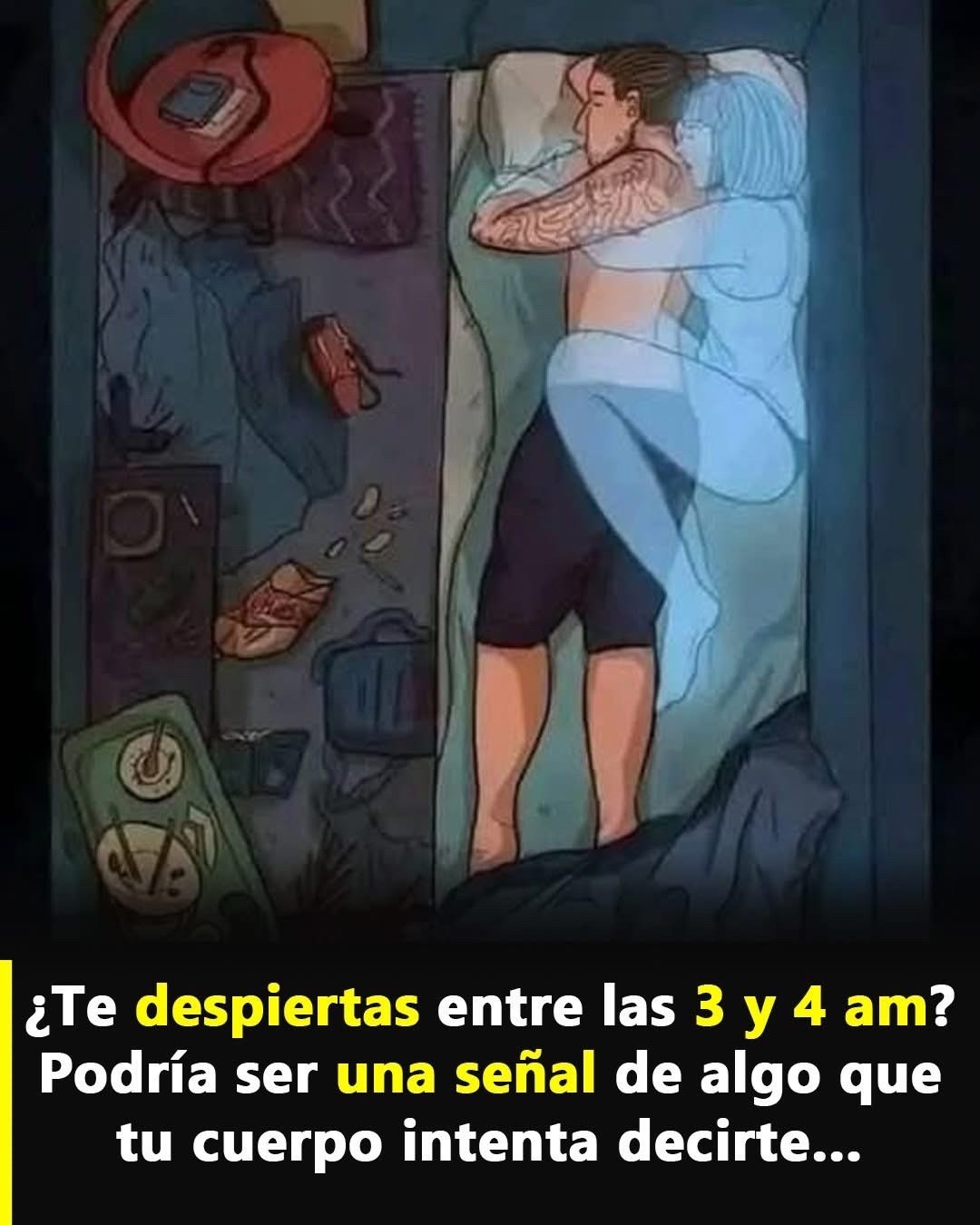 Despertar entre las 3 y las 5 am