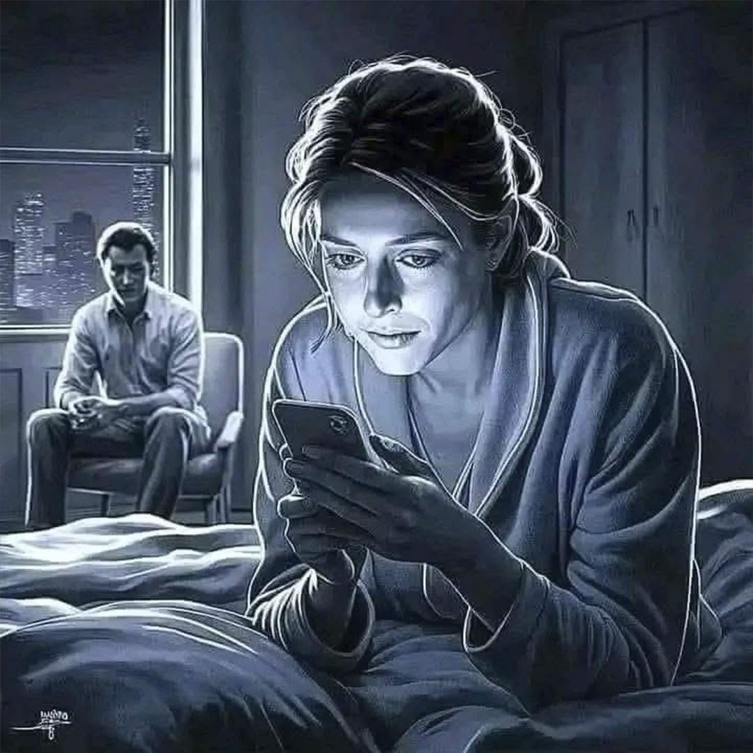 Imagen de pareja en tensión