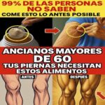 Tres Bebidas Naturales para Fortalecer las Piernas en Personas Mayores