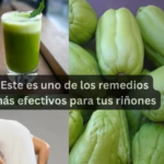 El Remedio Natural que Limpia tus Riñones: Agua y Jugo de Chayote
