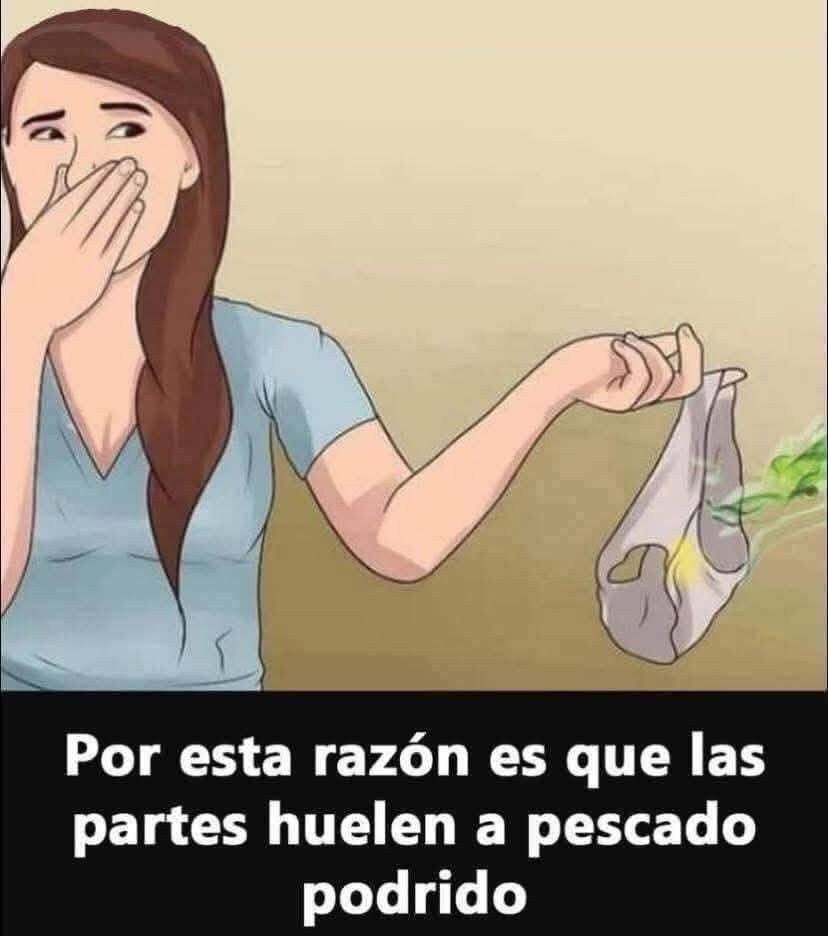 Mujer mostrando incomodidad por malos olores