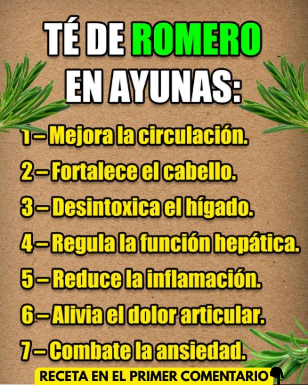 Té de Romero