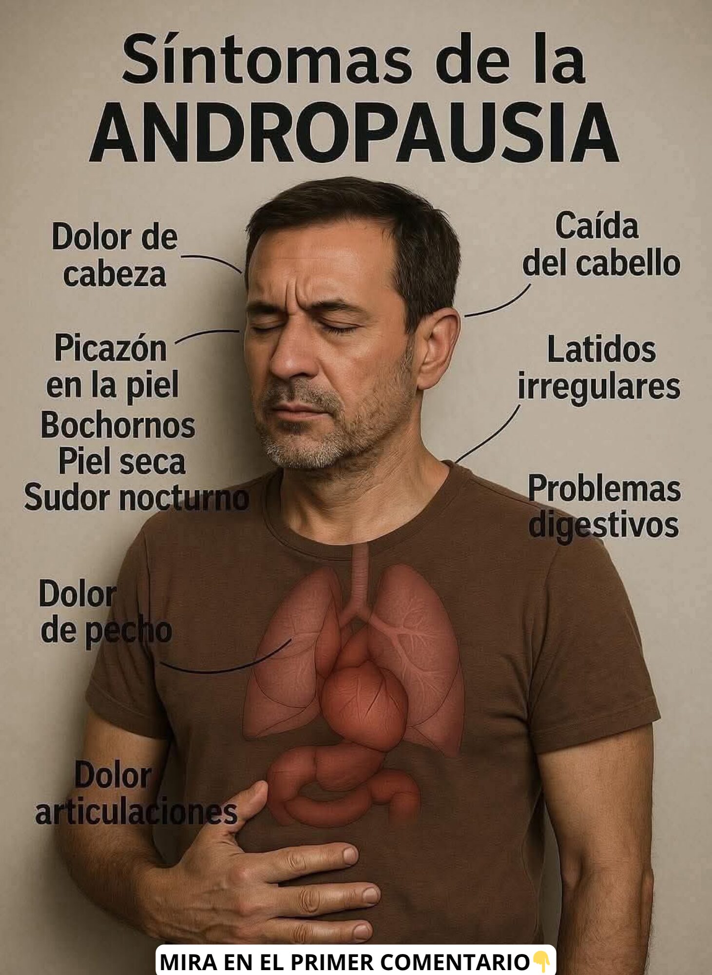 Síntomas de la Andropausia